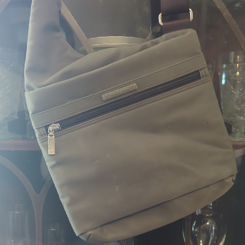 Stylish Khaki Messenger Bag